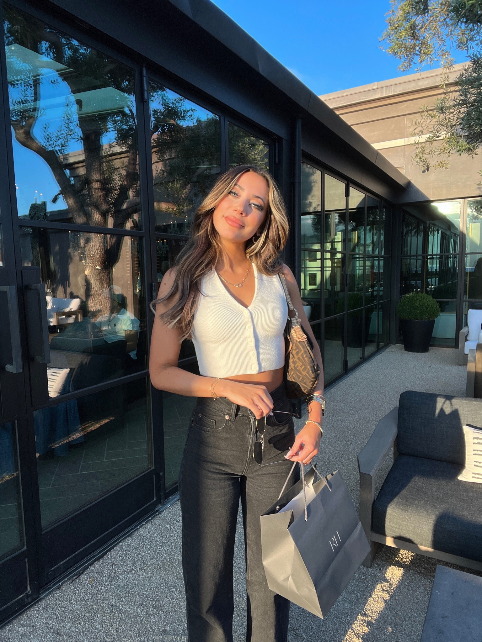 I got a 2! Which is my typical size at H&M, (I’m a 26 in jeans)