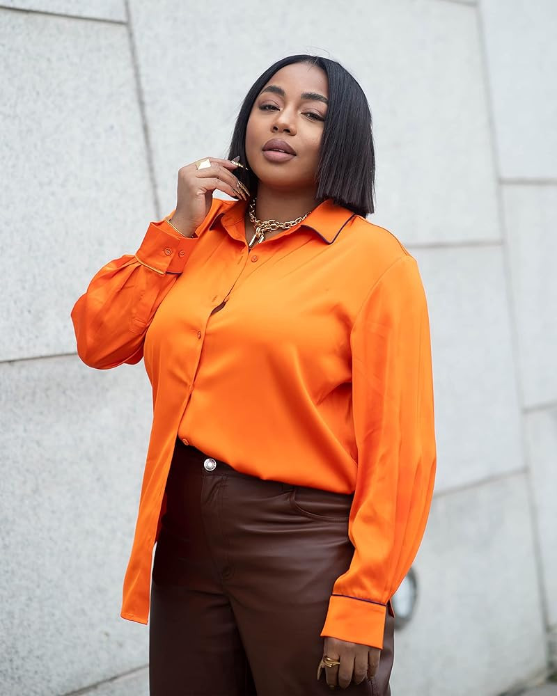 The Drop Women's Scarlet Ibis Long Sleeve Shirt by @kélawalker | Amazon (US)