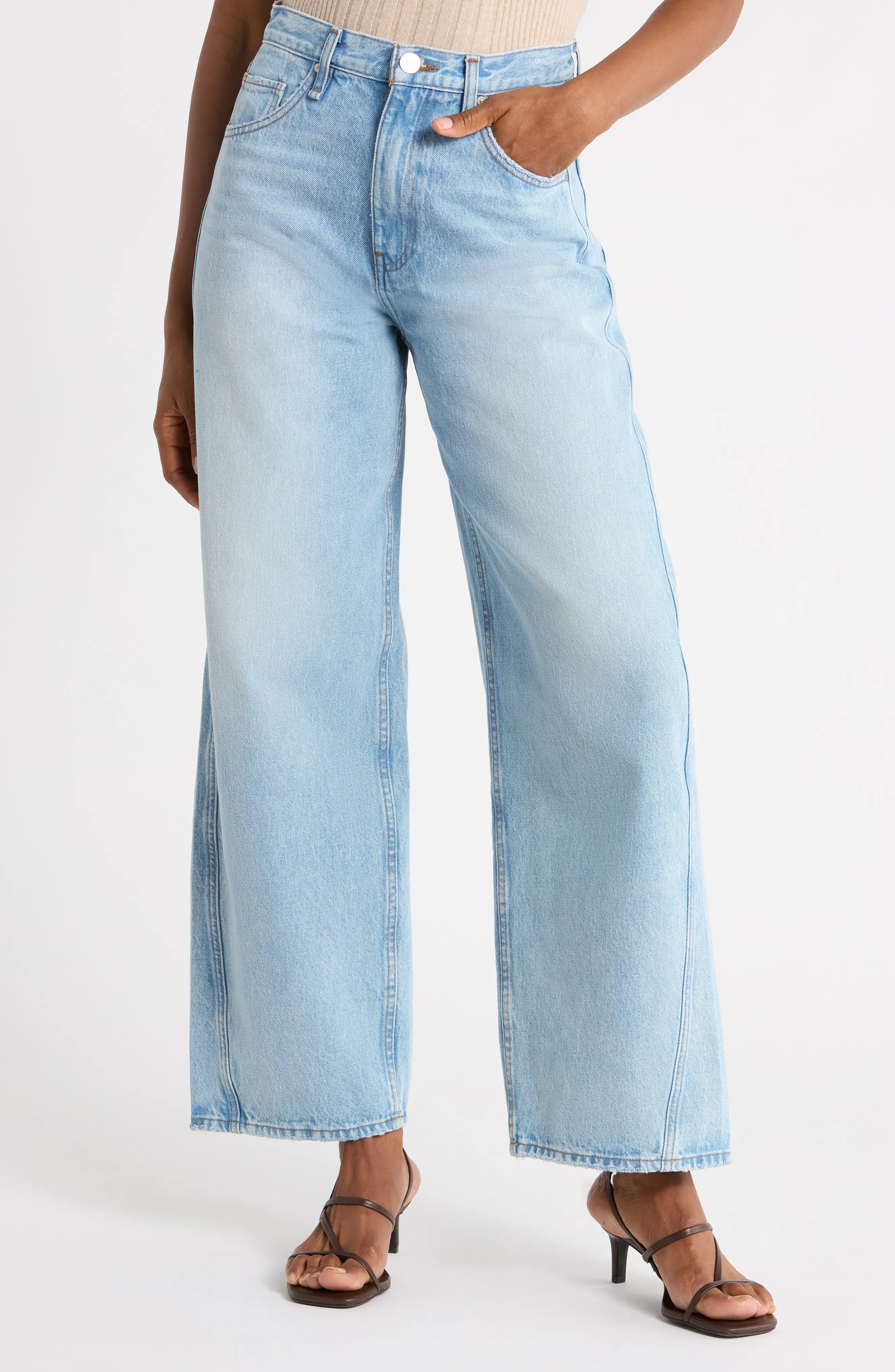 Hudson Jeans Bailey High Waist Relaxed Barrel Leg Jeans (Women) | Nordstromrack | Nordstrom Rack