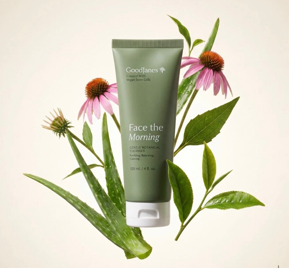 This Gentle Botanical Cleanser is formulated with advanced Vegan Stem Cell Technology, Organic Aloe Vera, Echinacea Stem Cells, and Green Tea to purify, soothe, and nourish – leaving skin soft, hydrated, and ready to glow. #ad