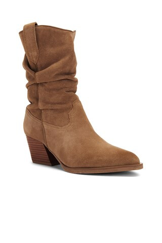 Steve Madden Taos Boot in Tan Suede from Revolve.com | Revolve Clothing (Global)