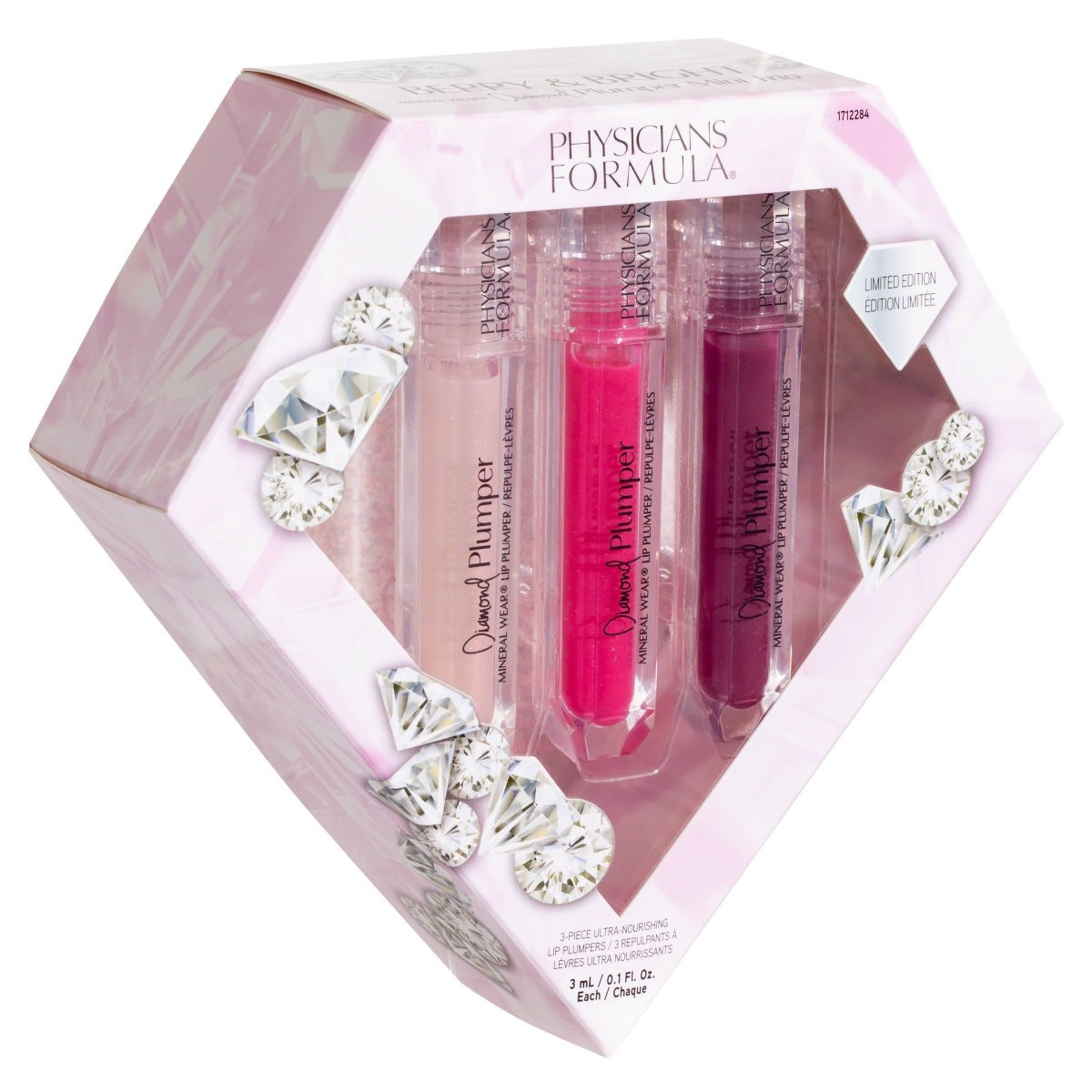 Mineral Wear® Diamond Plumper Mini Trio - Berry & Bright | Physicians Formula | Physicians Formula