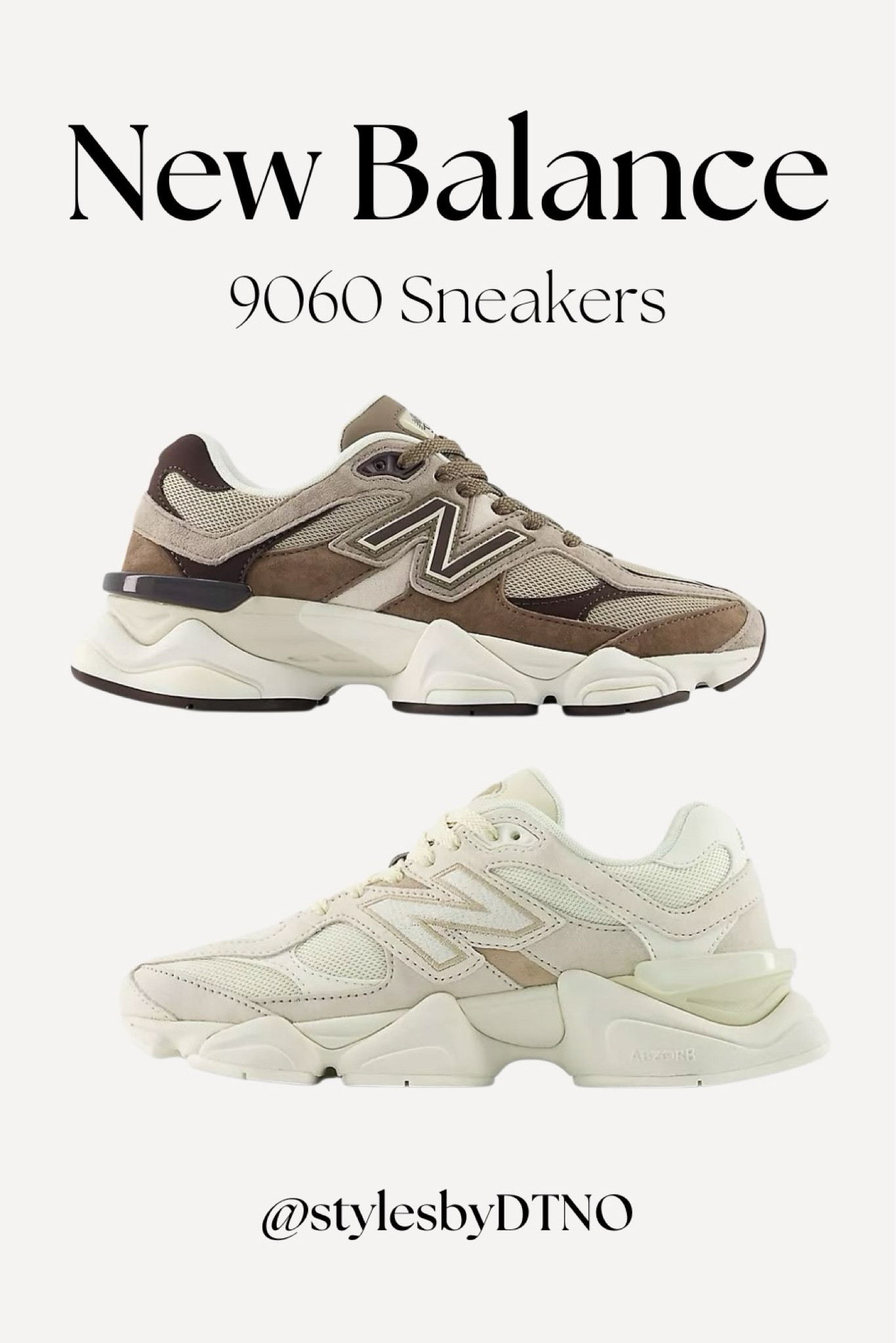 More shades have been added for New Balance’s 9060 sneakers!! Totally obsessed with these neutral toned ones (scroll below for more options)

Tags: Spring Fashion, Best Sellers, What To Wear, New Arrivals, Women’s Shoes, Trainer Sneakers, Outfit Inspo, Back In Stock, Neutral Fashion, Stylist Picks, Fashion Finds 2026, 

#LTKootd #LTKSeasonal #LTKActive