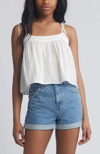 BP. Tie Strap Cotton Tent Tank | Nordstrom | Nordstrom
