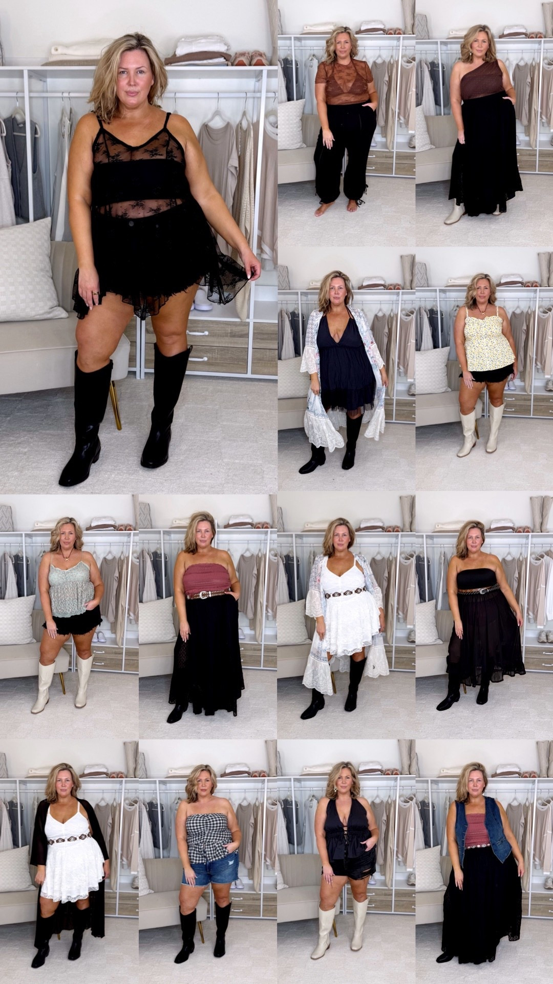 Wearing a size 2 (2X) in everything here! All of it runs true and fits well!

Plus size fashion, everyday outfit ideas, festival outfits, stagecoach outfit ideas, ootd, mom style, trendy fashionn

#LTKMidsize #LTKPlusSize #LTKFestival