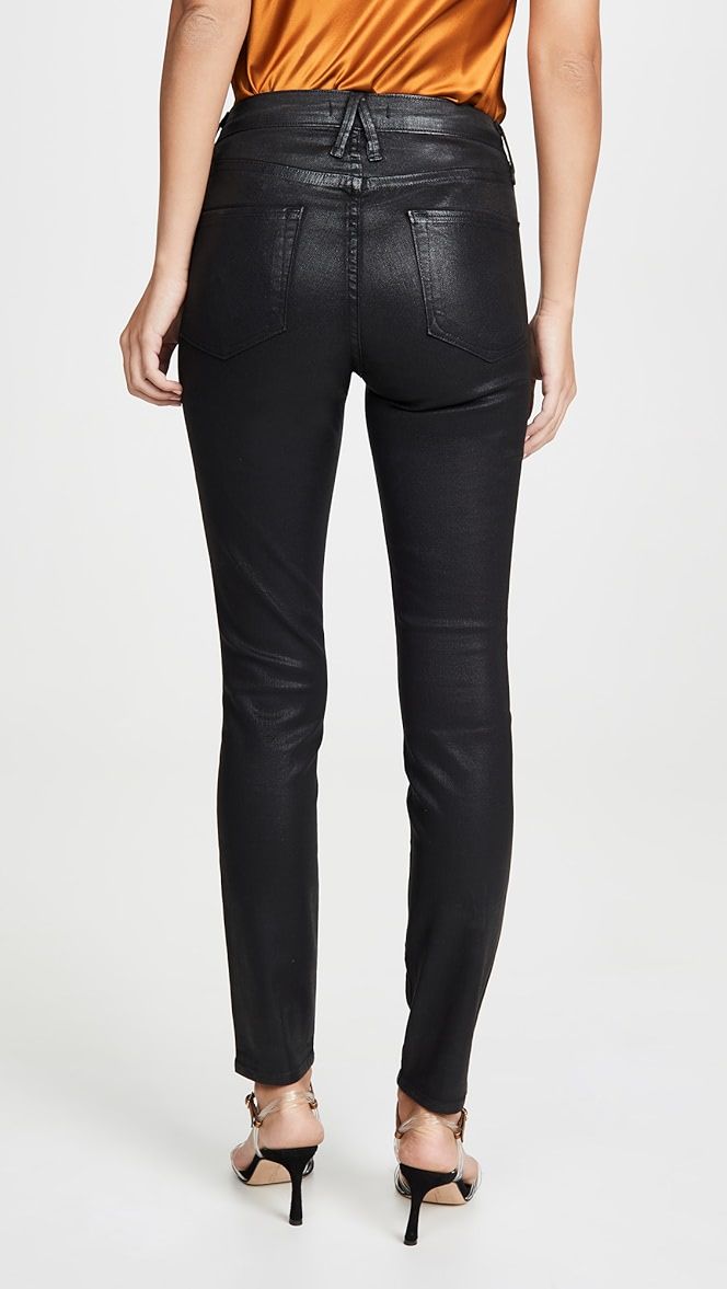 Good Legs Leather Like Coated Jeans | Shopbop