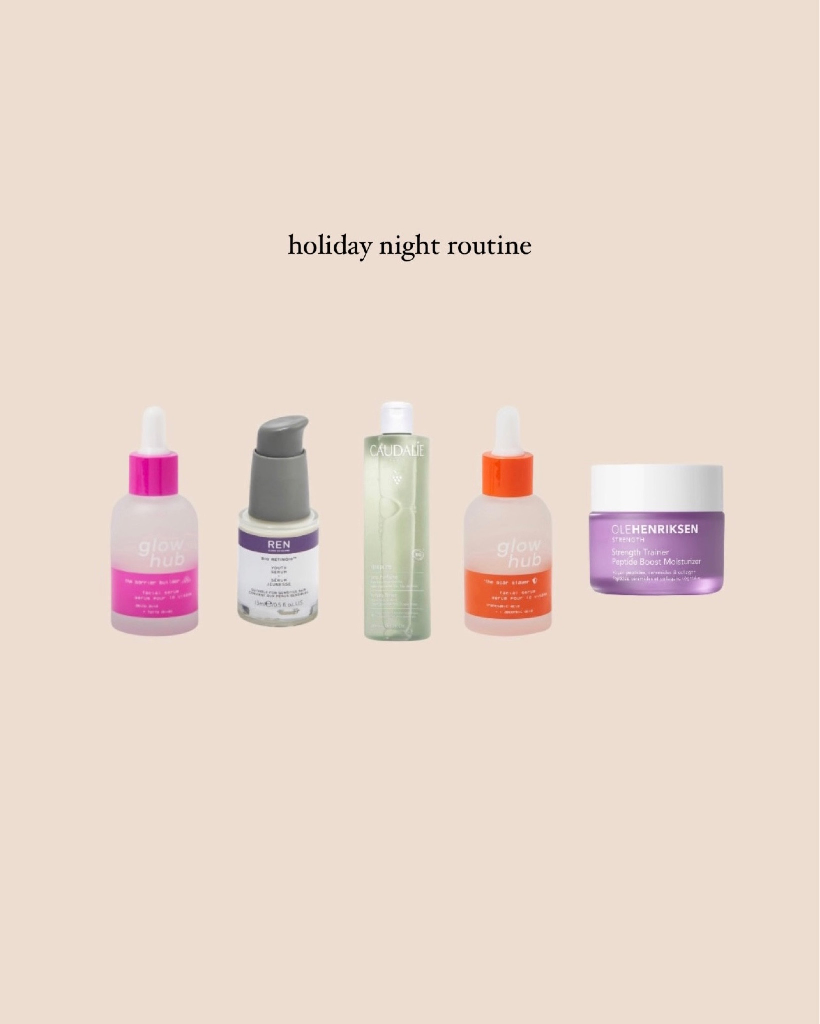 My holiday night routine essentials 🫶🏼

#LTKbeauty