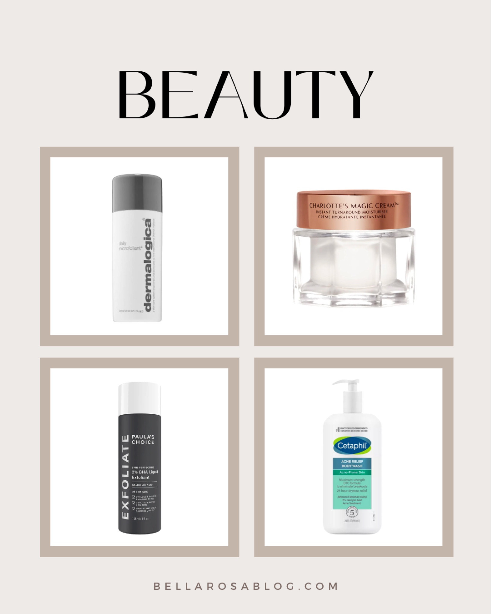 Current beauty/skincare favorites