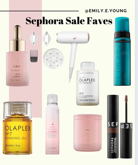 Sephora sale, over 40, st tropez, olaplex. Hair care 

#LTKbeauty #LTKSeasonal #LTKxSephora