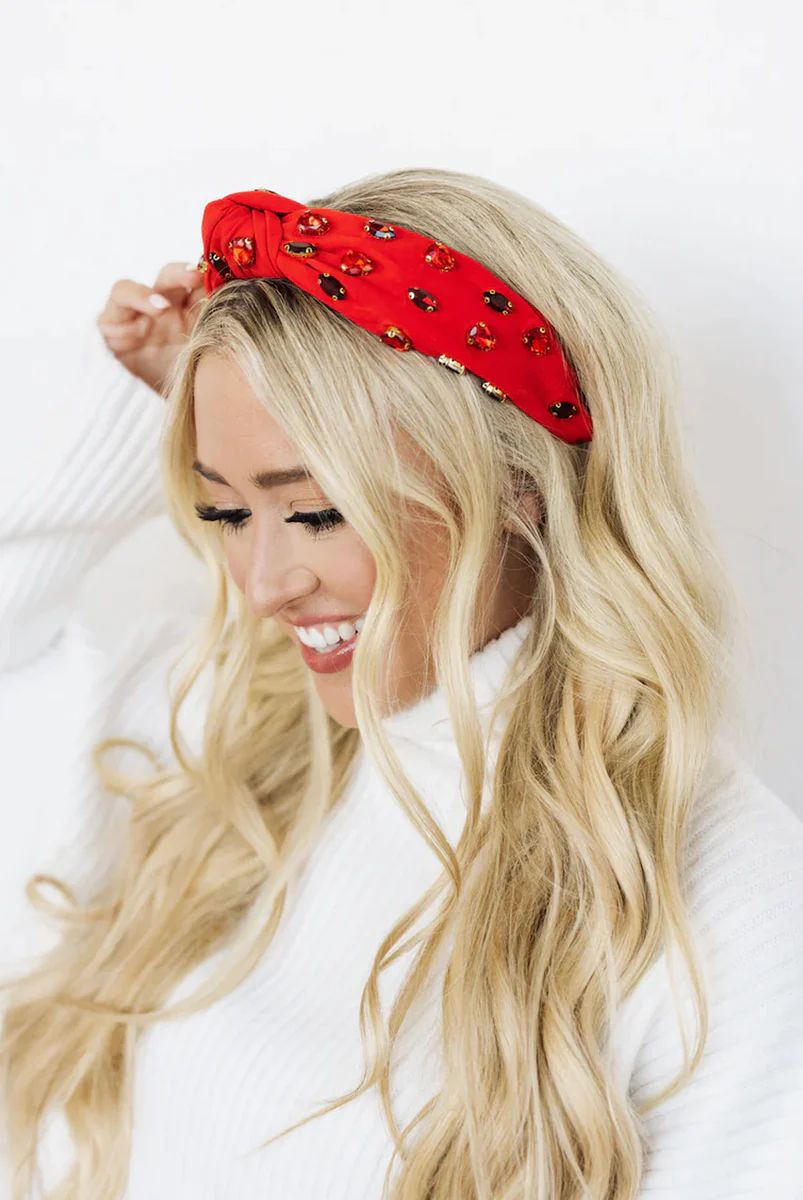 Going Green Headband - Red | The Impeccable Pig