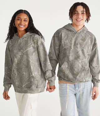 Forest Camo Essentials Pullover Hoodie | Aeropostale