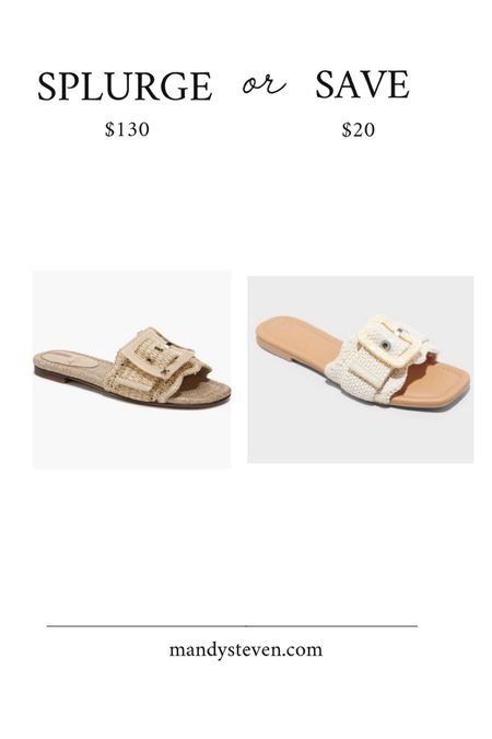 Splurge Va save Sam Edelman sandals target sandal sale spring summer sandals 

#LTKSpringSale #LTKfindsunder50 #LTKshoecrush