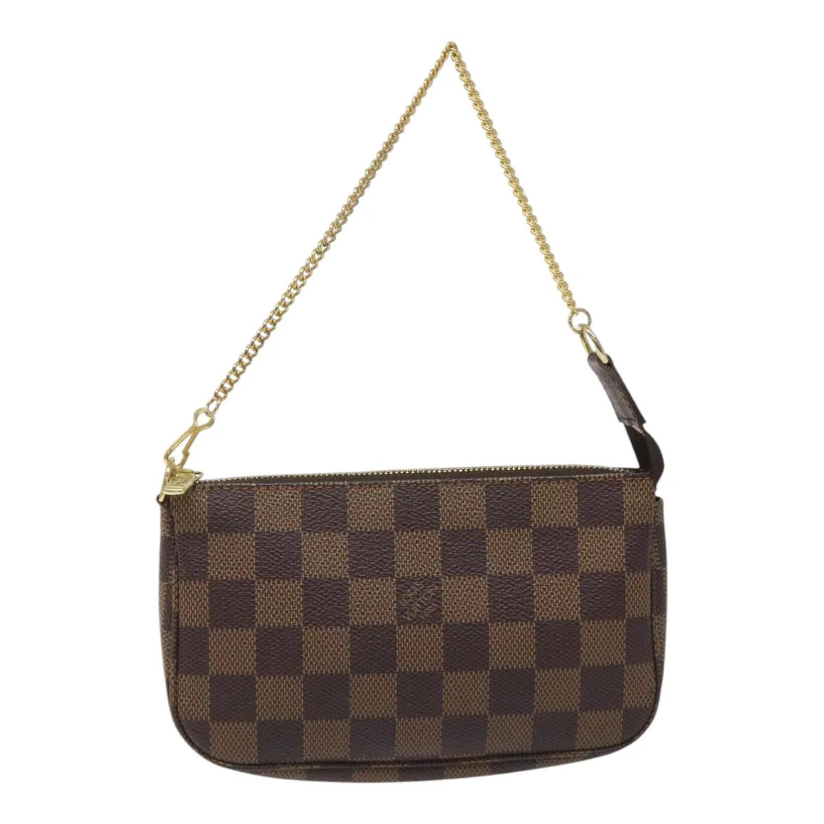 Louis Vuitton Mini Pochette Accessoires Canvas Clutch Bag (Pre-Owned) | Shop Simon