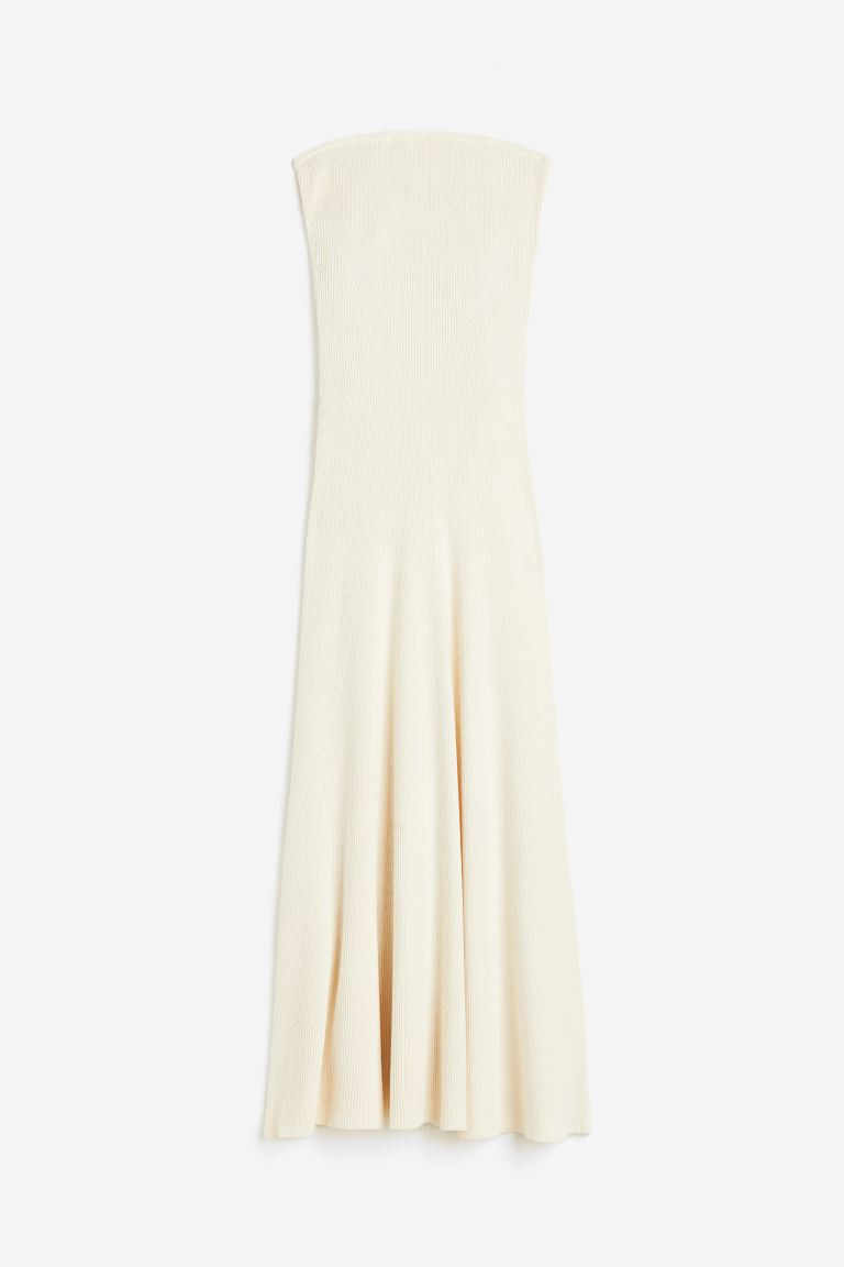 Rib-knit bandeau dress | H&M (UK, MY, IN, SG, PH, TW, HK)