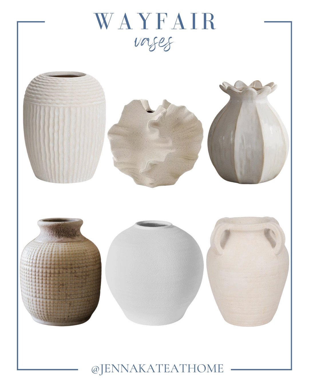 Vases from Wayfair perfect for spring!

Home decor, home accents, coastal decor, spring decor

#LTKSeasonal #LTKHome #LTKvlog