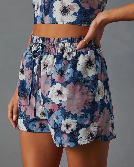Ciara Floral Print High Waisted Short | VICI Collection