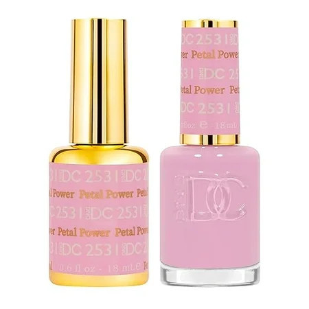 DND Gel Polish Set - 1 each of Gel Polish and Nail Polish, 2531 Petal Power, 0.5 Fl O | Walmart (US)