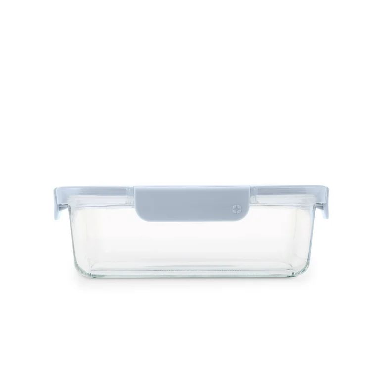 Ello Color Lock 5-Cup Glass Rectangle Food Storage Container | Walmart (US)