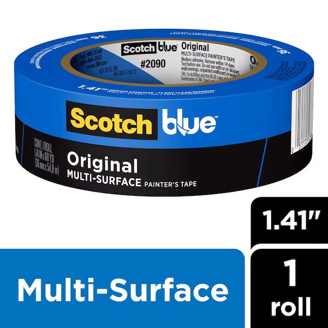 ScotchBlue Original Multi-Surface 1.41-in x 60 Yard(s) Painters Tape | Lowe's
