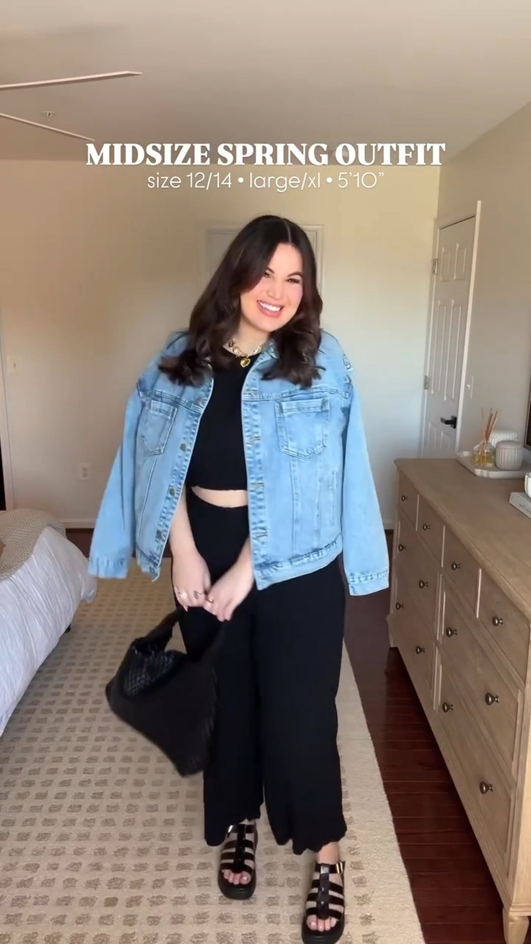 Perfect matching set for vacation/summer/spring! 
Set - xl
denim jacket - xl
shoes - older *added similar 




#LTKMidsize #LTKSeasonal #LTKFindsUnder50