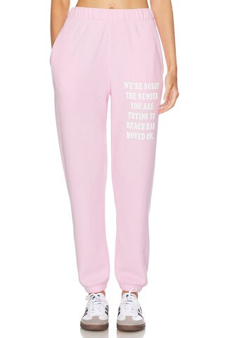 Boys Lie 1-800 Revamped Mac Slim Sweatpants in Pink from Revolve.com | Revolve Clothing (Global)