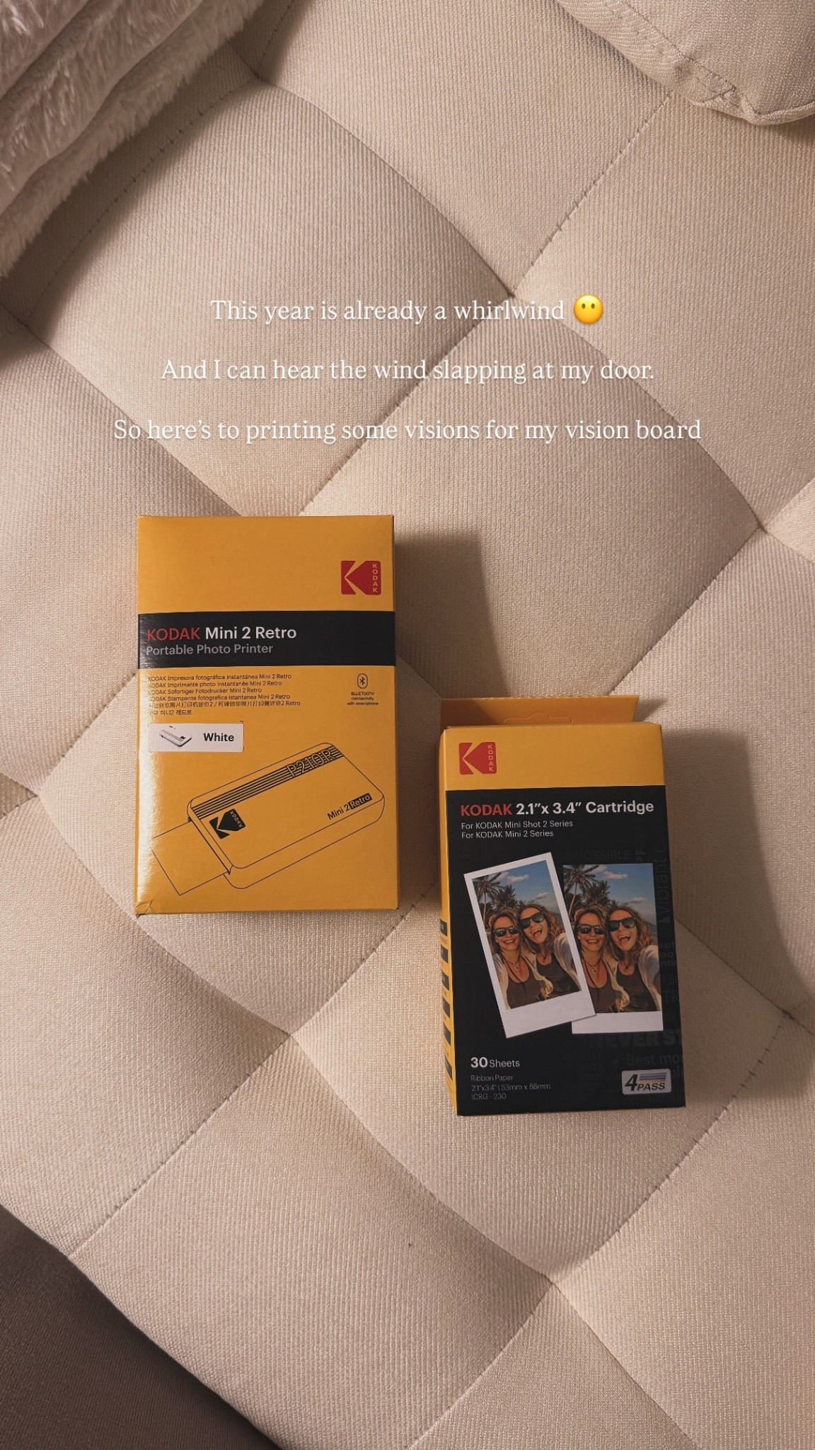 Printing off memories 2026  to come. Here’s one way to get through this weekend of winter horror 🌬️🥶❄️

#LTKdayinmylife #LTKHome