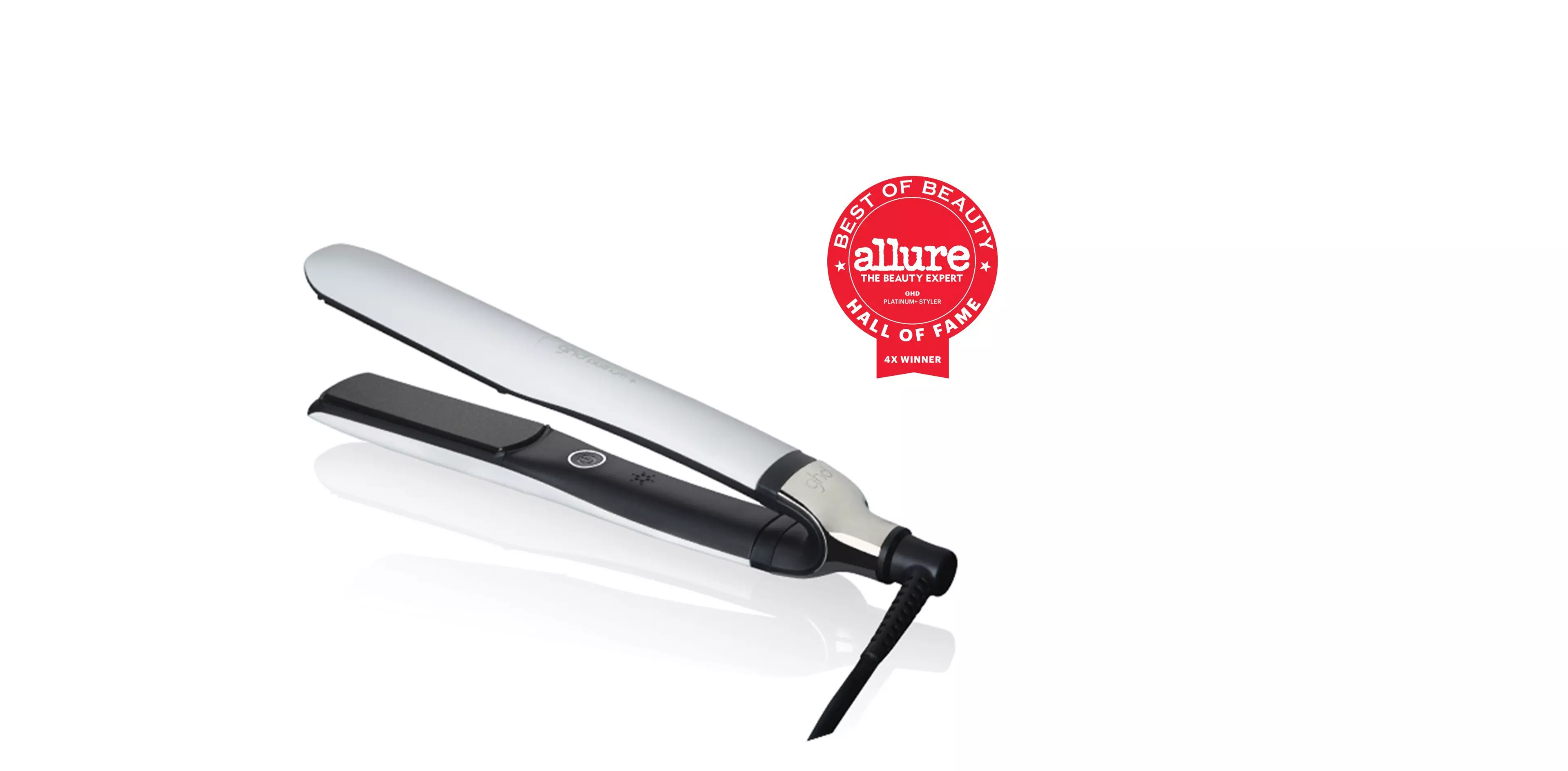 ghd Platinum+ Flat Iron (1 inch plate) White | ghd (US)