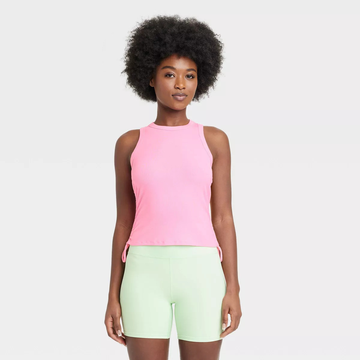 Women's Side Cinch Tank Top - All In Motion™ | Target