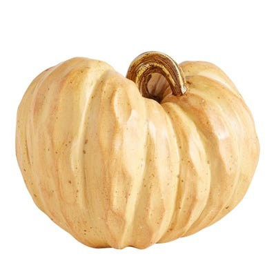 Small Textured Light Apricot Pumpkin | Pier 1 Imports