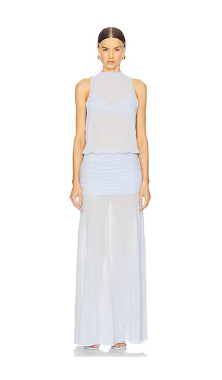 Cherry Maxi Dress in Ice Blue | Revolve Clothing (Global)
