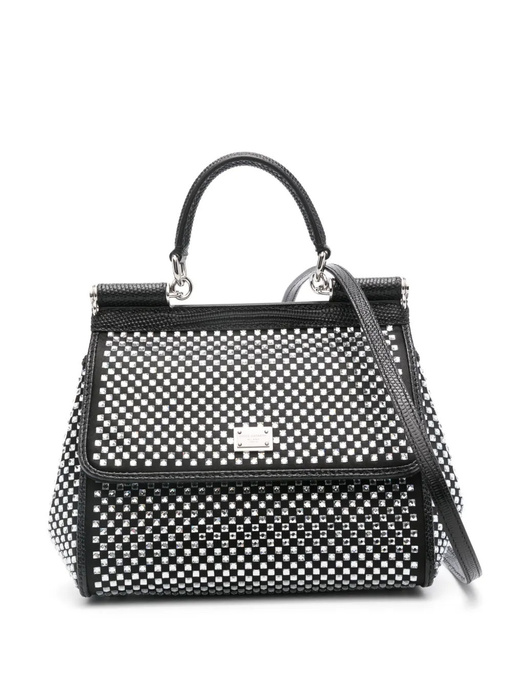Dolce & Gabbana medium Sicily tote bag - Black | Farfetch Global