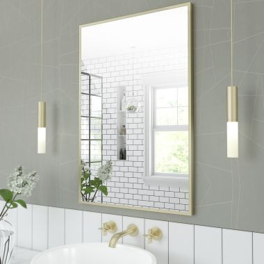 Mia 24 x 36 Inch Rectangle Mirror | Vintage Tub & Bath