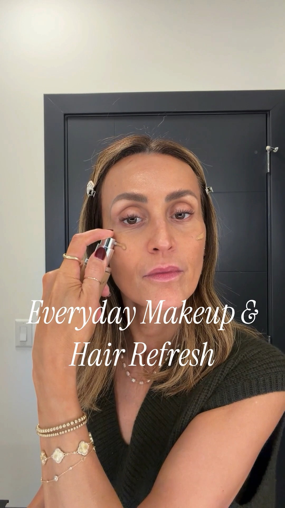 Everyday Makeup & Hair Refresh up to 30% off right now ✨🫶🏽 This is the makeup and hair products I keep in my office studio and give me the perfect hydrated and natural face! 

Comment SHOP and I’ll send you a DM with all of the links to shop 💫 you can always check my stories for direct links, highlights or shop via link in my bio! 

Prada lip balm
Mario hydrating foundation 14O
Benefit brow wax: 3.75
Saie Beauty concealer 
Sephora waterproof eyeliner: matte brown
Patrick Ta Major Dimension III matte Palette 
YSL mascara: brown under then Iris and Romeo Mascara  
Westman Atelier contour stick: Biscuit 
Westman Atelier baby cheeks lip + cheek: Poppet
Charlotte Tilbury lip liner: Pillow Talk Medium
Charlotte Tilbury setting spray 
Living Proof full dry volume and texture spray 

#LTKBeauty #LTKSaleAlert #LTKHoliday