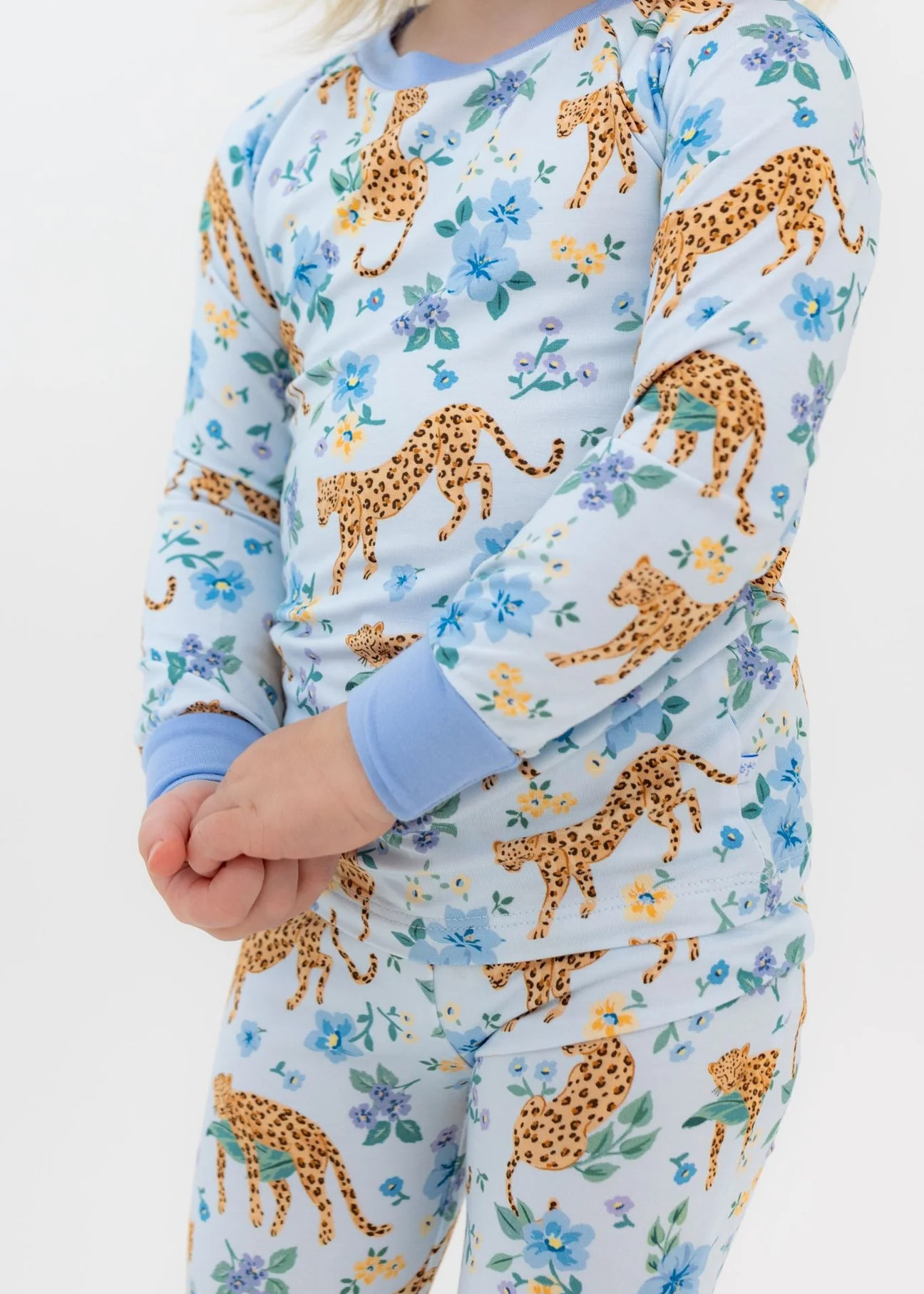 Leopards Two-Piece Pajamas | Tiny Jams