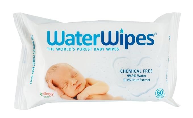 Dermah2O Dermah20 Water Wipes - "Worlds Purest Baby Wipes" 60S (Pack Of 6) | Amazon (US)