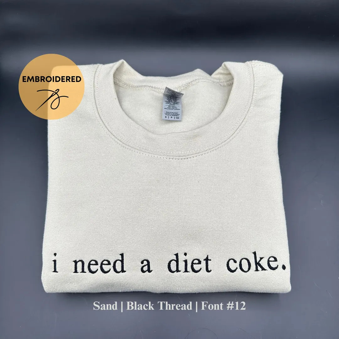 Custom Embroidered Sweatshirt Personalized Crewneck Personalized Gift for Bride Custom Text Sweat... | Etsy (US)