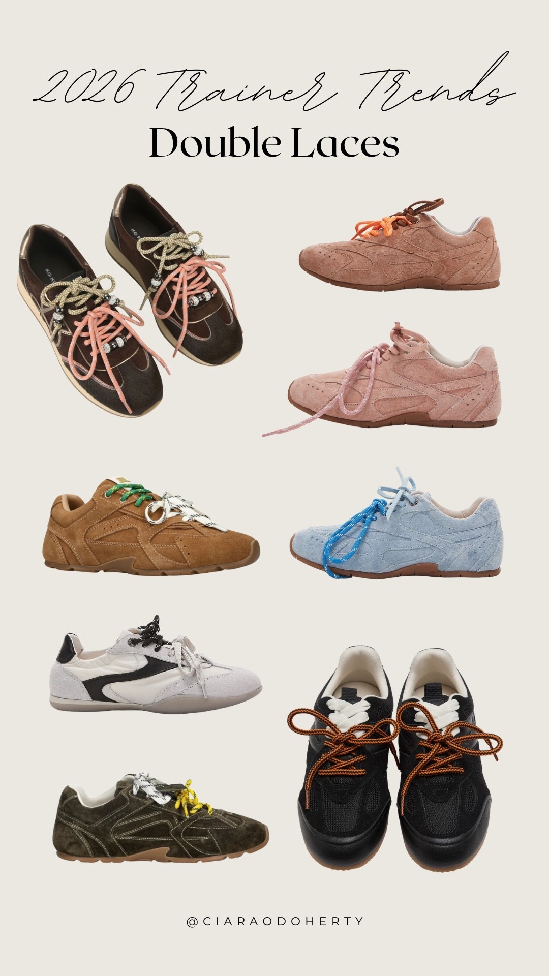 2026 Trainer Trends: Double Laces

Miu miu, bronx, asos, m&s, nokwol, Steve Madden, Kurt Geiger 

#LTKireland #LTKeurope #LTKwinter