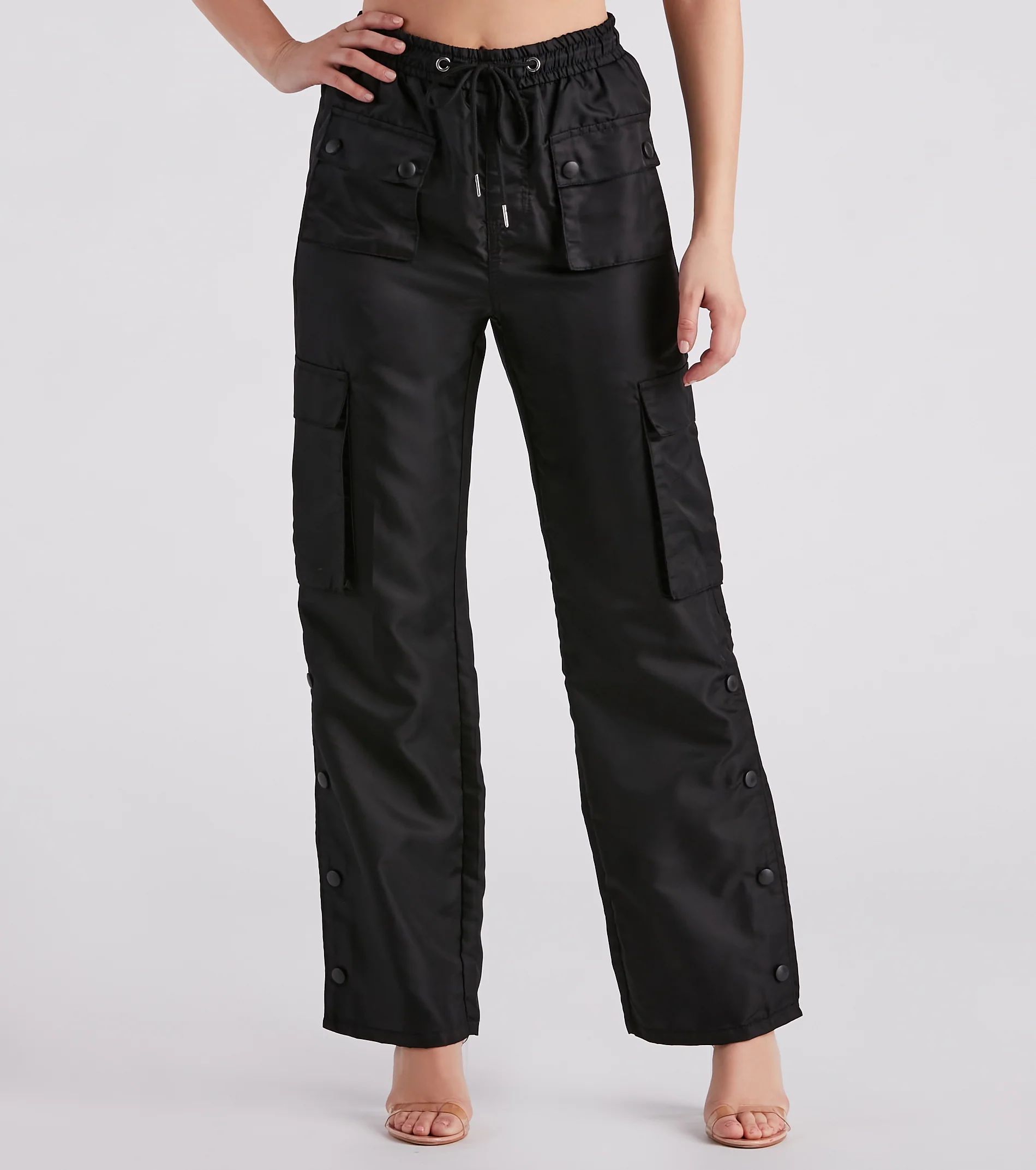 On My Street High-Rise Cargo Pants | Windsor Stores