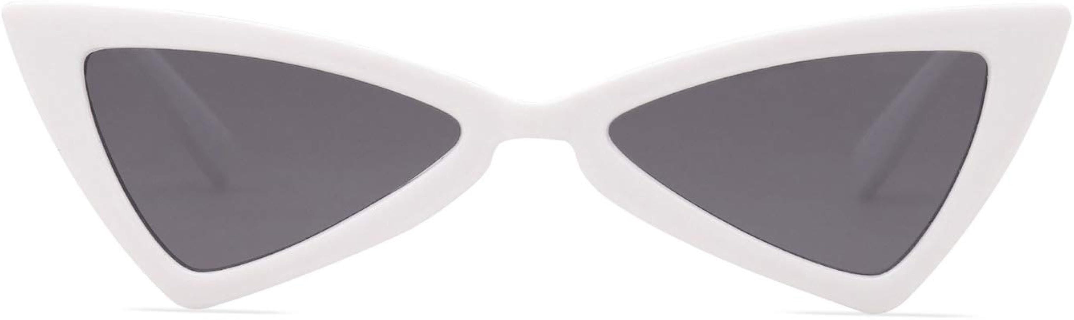 boqopod Clout Triangle Sunglasses Goggles Vintage Cateye Mod Style Retro Kurt Cobain Butterfly Gl... | Amazon (US)