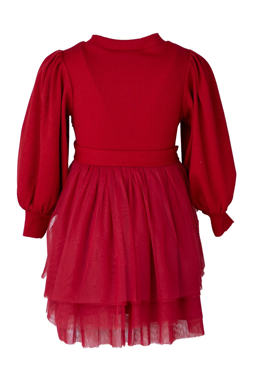 Mini Short Cosette Dress in Red | Ivy City Co