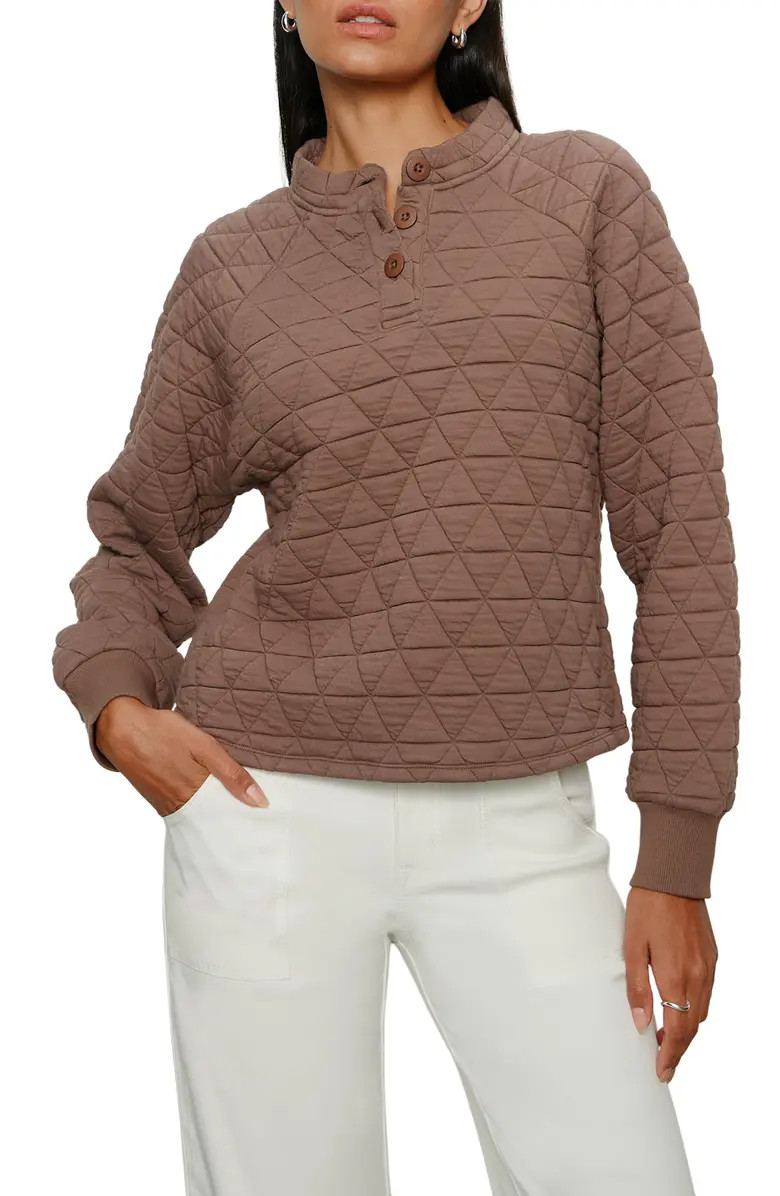 Quilted Sweatshirt | Nordstrom