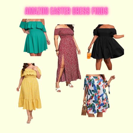 Elevate your Easter look with these amazing plus size dress finds for women on Amazon! With a wide range of sizes, styles, and colors, you can find the perfect dress to slay your Easter Sunday look. Choose from maxi, midi, skater, A-line, and more. The maxi dresses are perfect for a formal Easter event and come in a variety of prints and pastel colors. The midi dresses feature pastel stripes and patterns and are great for a casual Easter brunch. The skater and A-line dresses come in a variety of prints and are perfect for a fun and flirty Easter look. Accessorize with a cute clutch and statement jewelry to complete your outfit and show off your style and confidence this Easter. Shop now for these stunning plus size dress finds for women on Amazon! #AmazonFashion #PlusSizeFashion #EasterDress #Easter2023 #FloralPrint #PastelColors #CurvyFashion #FashionFinds #WomenStyle #BodyPositiveFashion #PlushBeautyStyle

#LTKFind #LTKstyletip #LTKcurves