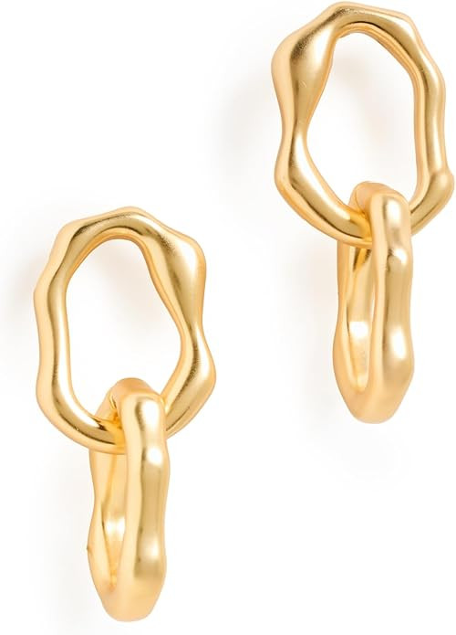 Madewell Women's Molten Link Hoops | Amazon (US)