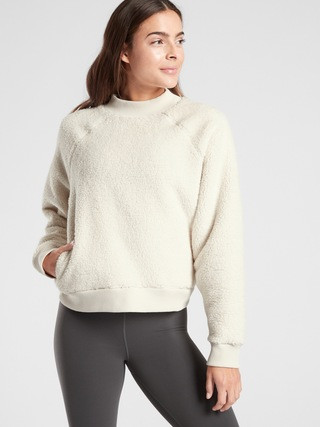 Asana Sherpa Sweatshirt | Athleta