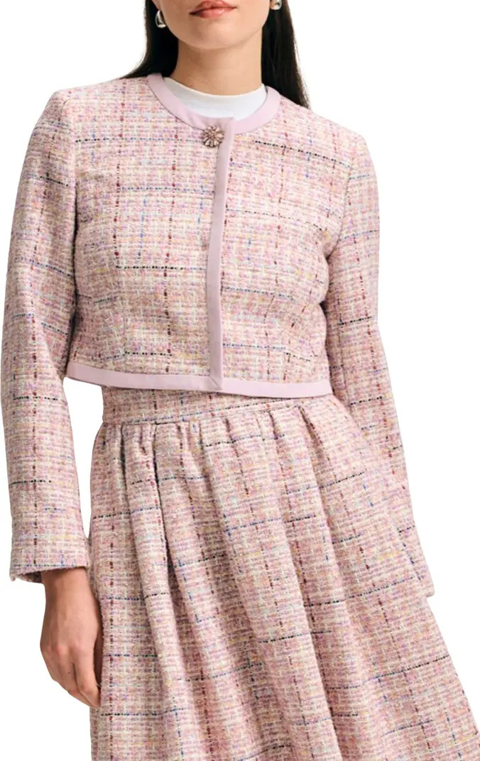 Isaac Mizrahi New York Crop Tweed Jacket | Nordstromrack | Nordstrom Rack
