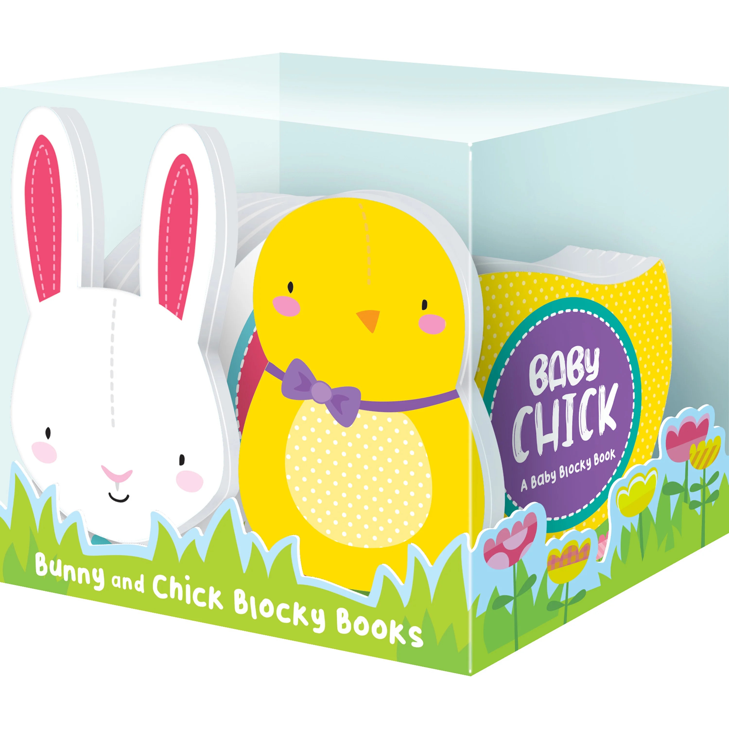 Easter Bunny and Baby Chick Shaped Baby Books by Bendon, 2-Count | Walmart (US)