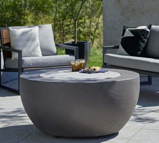 Jaylen Round Fire Pit Lid | Pottery Barn (US)
