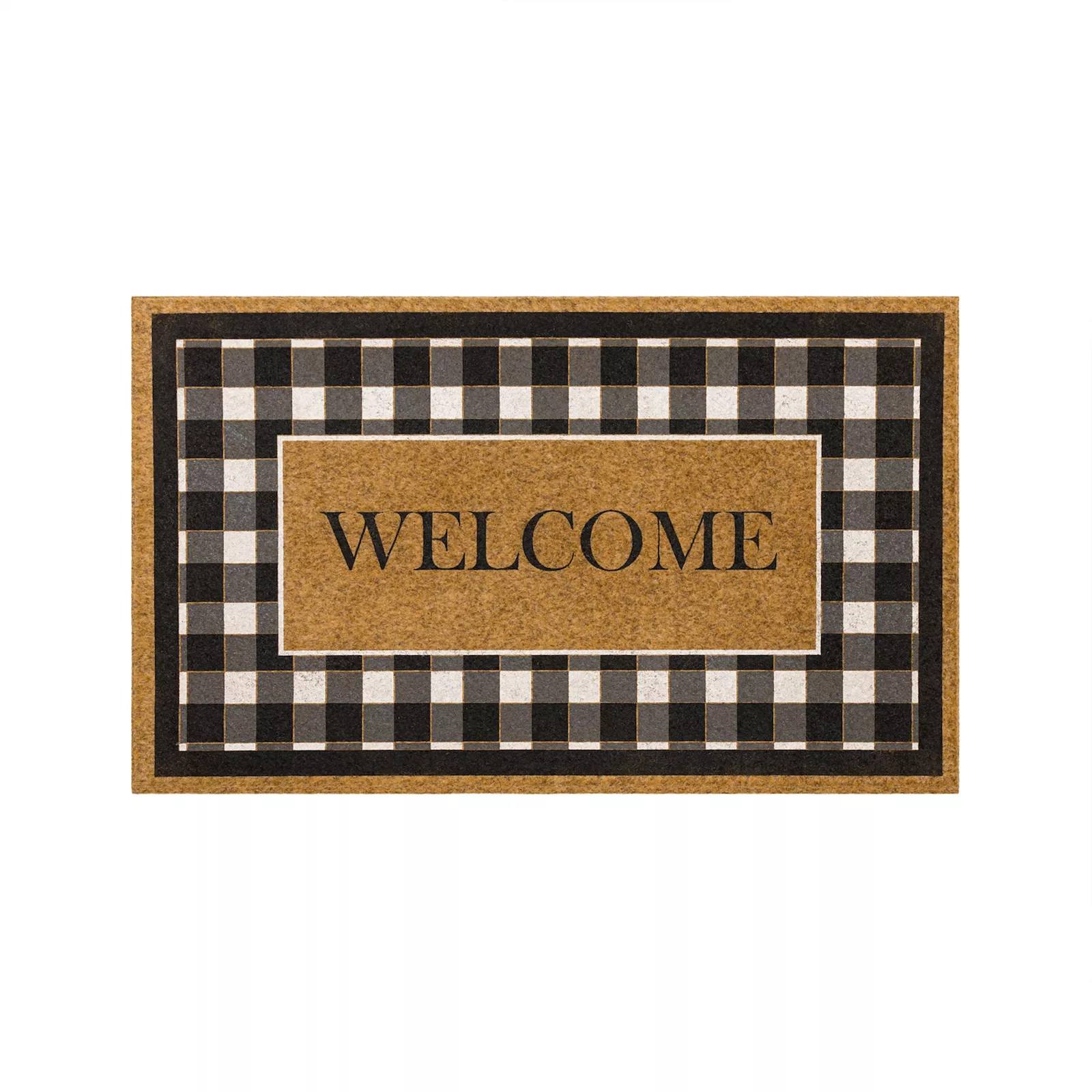 Mohawk Home Farmhouse Plaid "Welcome" Doormat - 18" x 30", Multi | Kohl's