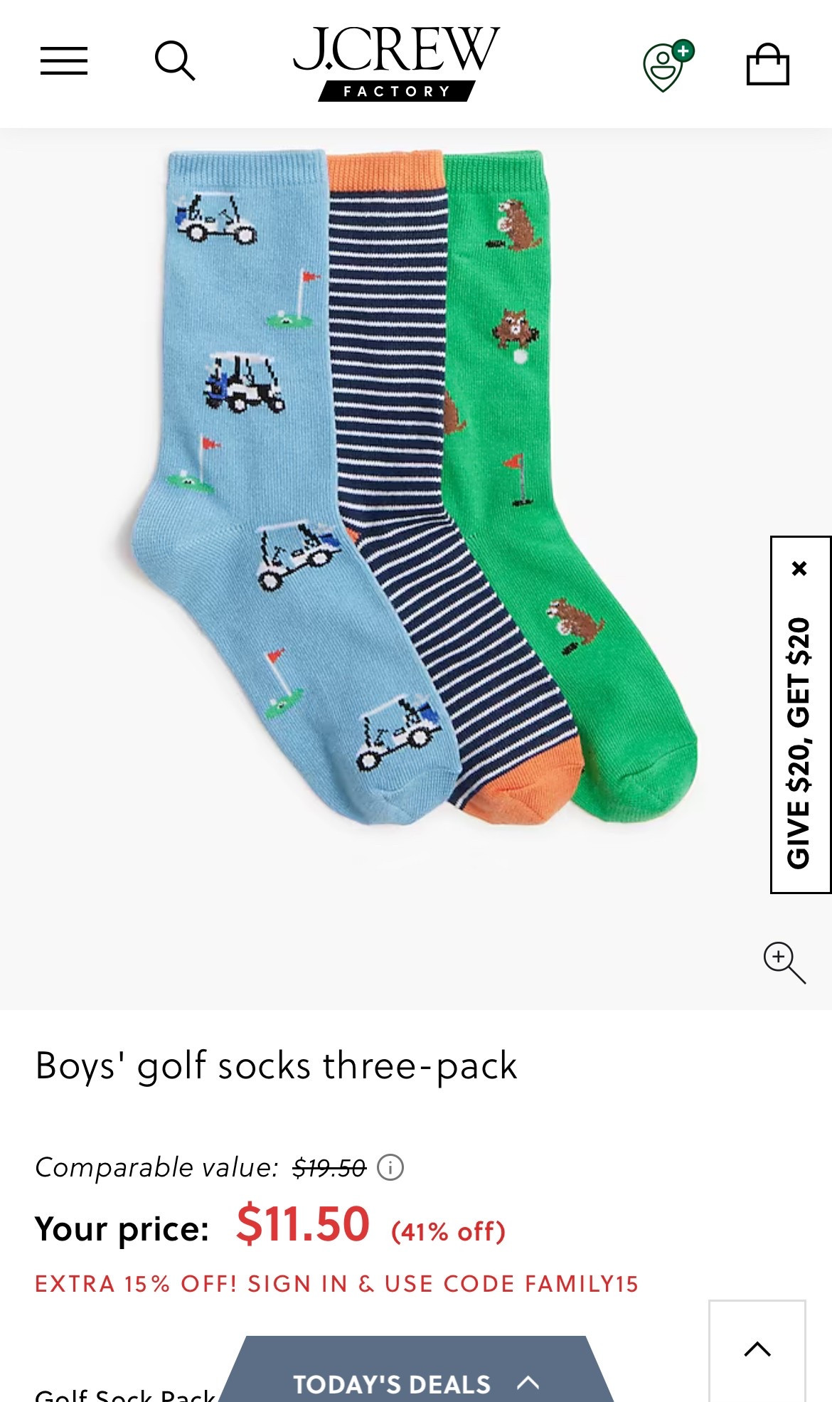 How fun are these Caddyshack golf socks for boys? On sale for $11 + an additional 15% off using FAMILY15. Also stocked up on pocket tees for those really hot summer days ($9.50 + addt’l 15% off) 🙌🏻

#kidssummerbasics #springbreak #springbreakoutfits #kidsbasics #summervacation #vacationoutfits #masters 

#LTKSaleAlert #LTKKids