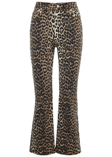 Betzy leopard-print flared jeans | Harvey Nichols (Global)